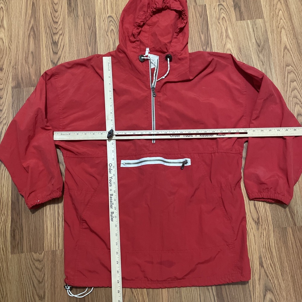 Woolrich Anorak Jacket Mens Small Pullover Hooded Windbreaker Hiking - Picture 2 of 13